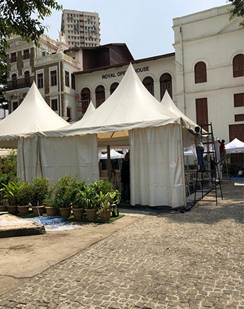 Pagoda Tent On Rent Mumbai